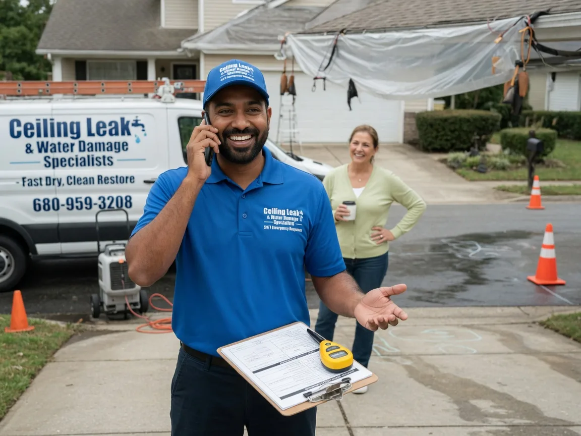Ceiling Leak Cleanup Junction, UT FAQs